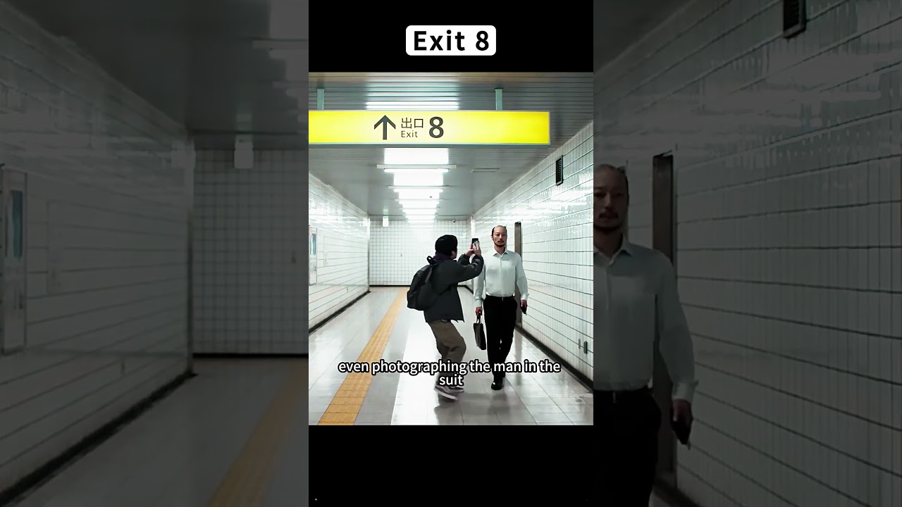 A man was trapped in an endless loop at a subway station.🪟🚇🚈