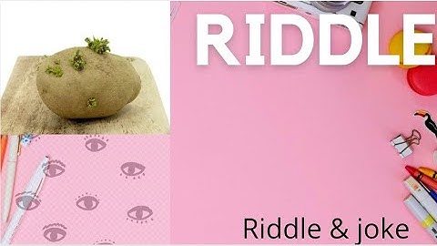RIDDLE!  What has lots of eyes, but can’t see?