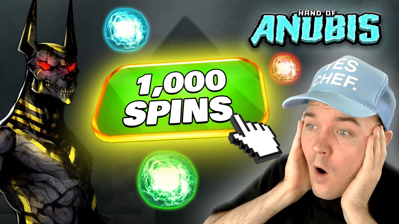 I DID *1000 SPINS* ON HAND OF ANUBIS AND THIS HAPPENED...