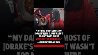 Drake’s Career Was Wayne’s Pen?! Lil Wayne’s Son Makes Bold Claim! #lilwayne #drake #shorts #viral