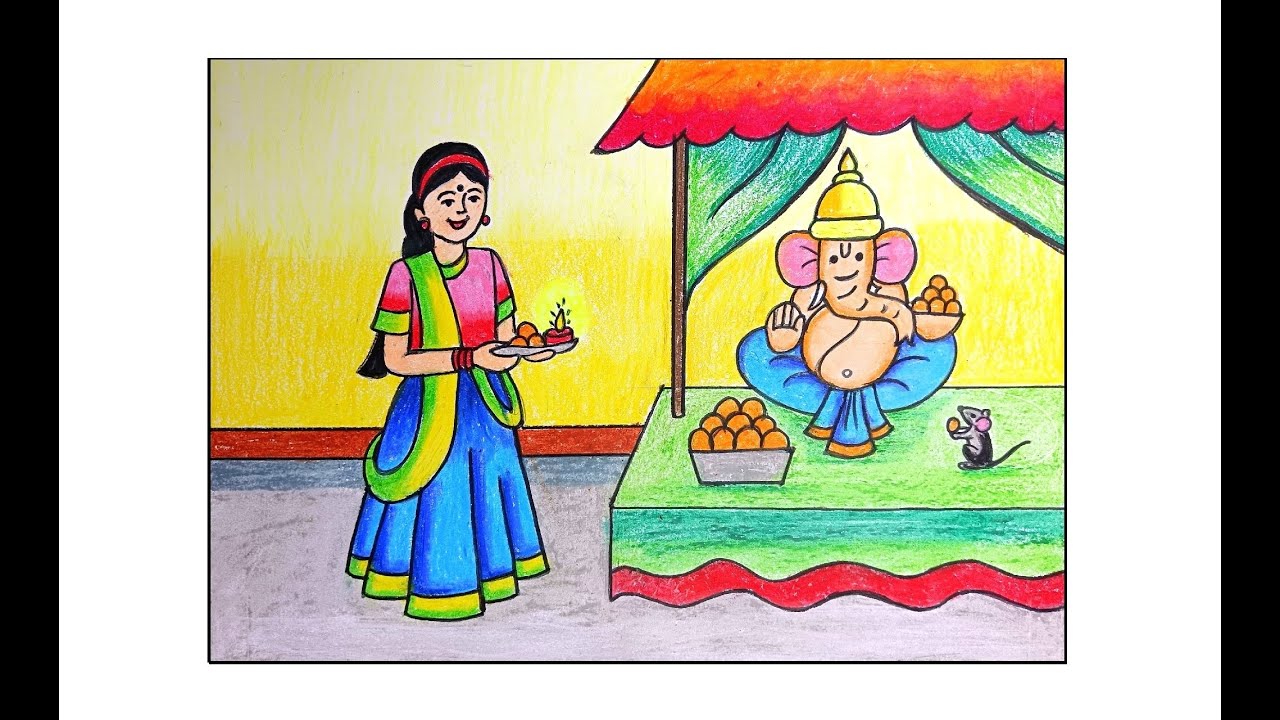 Happy Ganesh Chaturthi Stock Illustration - Download Image Now - Ganesha, Ganesh  Chaturthi, Invitation - iStock