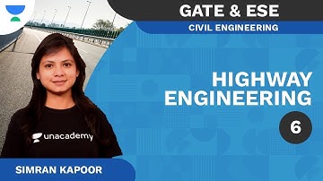 Speed, Density & Flow - Traffic Engineering | CE | GATE & ESE | Simran Kapoor | Unacademy Accord