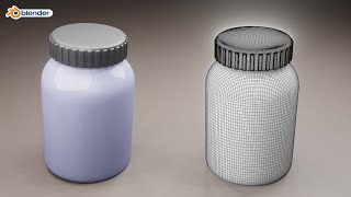 Create Cosmetic Bottle 3D Design || Hard Surface || Subdivision || Product Modelling in blender