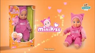 Dětská panenka se zvukem MiniKiss Smoby od 12 měsí