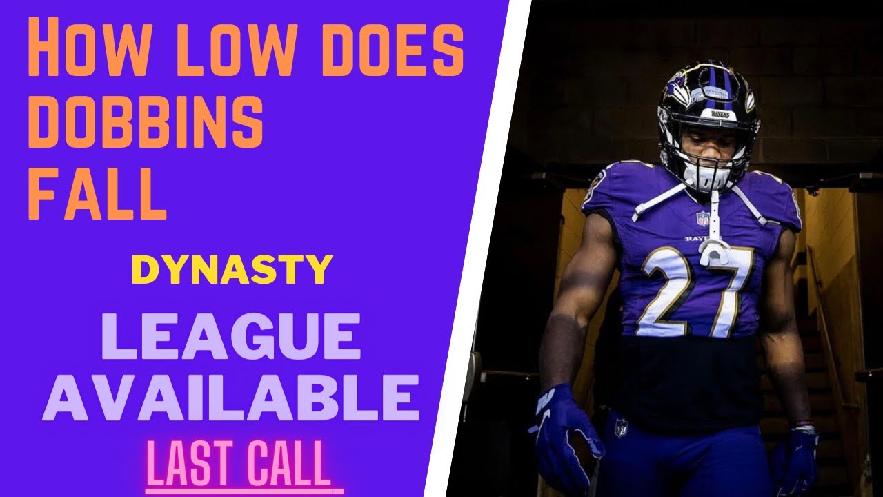 How low does Dobbins FALL in Dynasty Fantasy Football 🏈 YouTube
