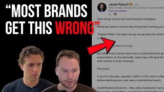 Bad Shopify Discounts Strategies, Klaviyo Flow Mistakes, and How To Set An Ad Creative Budget