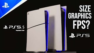 PS5 Slim vs PS5 Size and Graphics Comparison