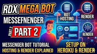 How to make messenger bot  in 2026 | PART 2 full tutorial step by step guide | BOT HOSTING running