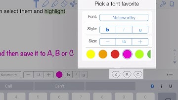 Notability - 3.1 - Text Tool