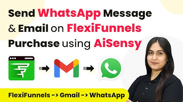 Send WhatsApp Message & Email on FlexiFunnels Purchase using AiSensy | FlexiFunnels to WhatsApp