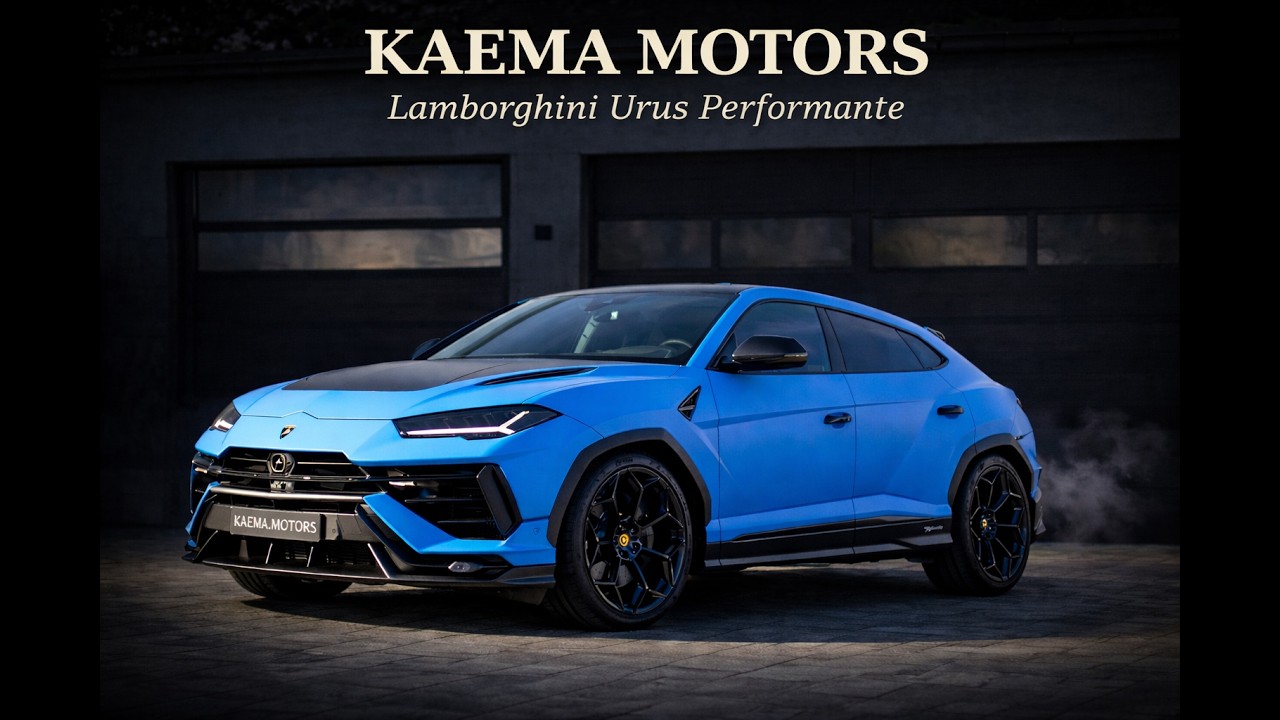 KAEMA MOTORS – ON THE ROAD im Lamborghini Urus Performante | V8 POWER & PURE PERFORMANCE
