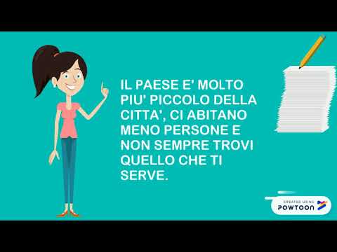 Video: Differenza Tra Città E Paese