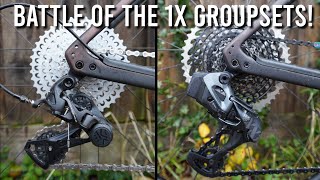 SRAM 12 vs CAMPAG 13 speed. Which is best? Battle of the 1x groupsets!