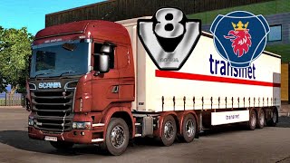 ETS2 - SCANIA V8 REAL ENGINE SOUND MOD! 1.37 version!