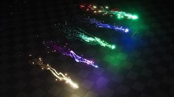 Projectiles V2 VFX Pack Vol 1 Showcase