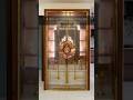 Poulomi Avante 3BHKHome Interiors Hyderabad | Light, Gold & Grace | Pooja Unit Design |Chic Spaces