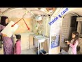 Installing a kitchen counter in a luxurious magical cave: a nomadic lady's masterpiece