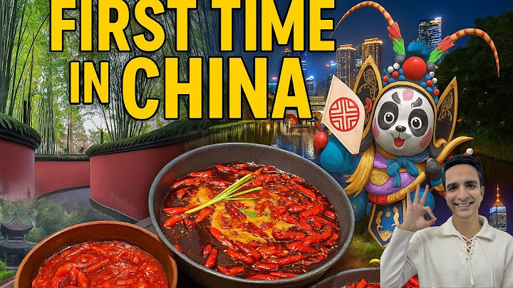 My First Day in CHINA 🇨🇳 – Chengdu Surprised Me