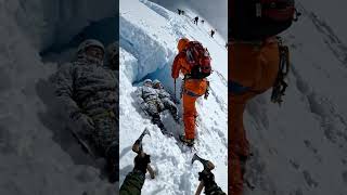 Ice Axe Fails on Deadly Ascent #mountaineering #danger #climbing