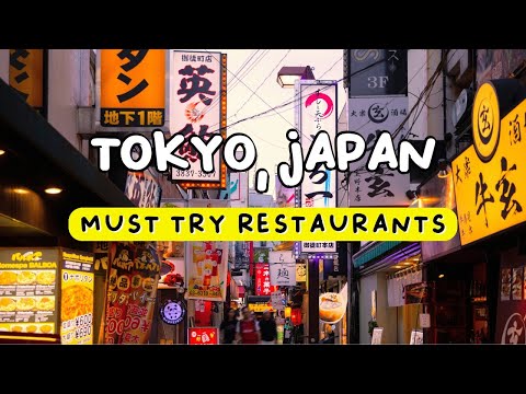 Top 5 Must Try Restaurants in Tokyo Japan (2025)