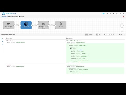 Lookup Leads with the Marketo API using StreamSets Data Collector Engine