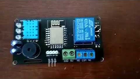 Update Temperature & Humidity on Thingspeak com | PCBWAY