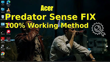 Acer Predator TURBO Button Not Working? Predator Sense FIXED! (100% Working Method)