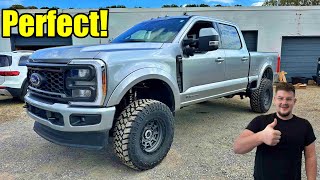 We Built The Perfect Truck From Copart! Ford F250 Fender Flares