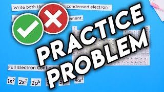 Electron Configuration Practice Problems with Step by Step Answers