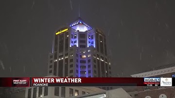 Roanoke Valley Wintry Weather