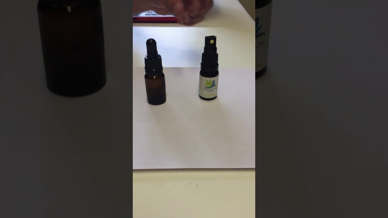 CBD Health's oil  raw extract