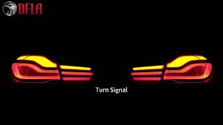 BMW 4 Series F32 2017-2020 LED Tail Lights | Rear Lamp Light Display