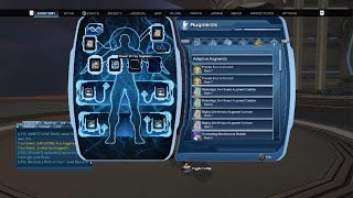 DCUO Blue Lantern Power Augment Showcase
