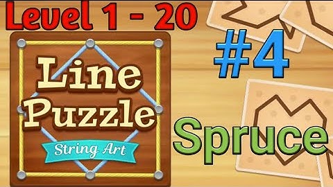 Line Puzzle: String Art [Level 1-20] [Spruce]