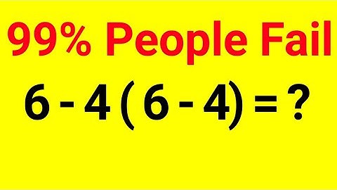 99% Will Fail to Solve This Maths Question ⁉️ | Only Genius Can Answer 🤯🧠