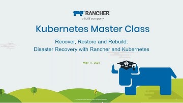 Kubernetes Master Class - Disaster Recovery with Rancher and Kubernetes