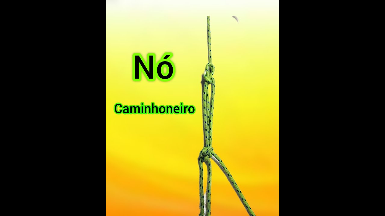 Como fazer Nó carioca DICAS Nó de caminhoneiro