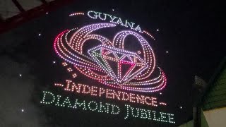 Drone Light Show for Guyana's 60th  Independence 