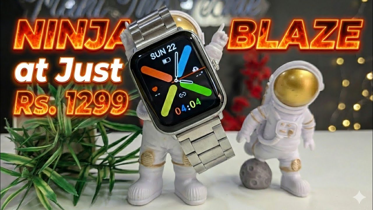 Watch Fireboltt Ninja Blaze. BT Calling, Accurate HR, 200 Watch Faces, Premium Design. on YouTube Watch Fireboltt Ninja Blaze. BT Calling, Accurate HR, 200 Watch Faces, Premium Design. on YouTube