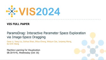 ParamsDrag: Interactive Parameter Space Exploration via Image-Space Dragging - Fast Forward | VIS 2
