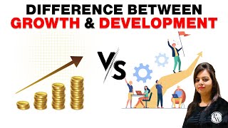 #ConceptChamkega | Difference in Growth and Development | Economy | Physics Wallah #Shorts