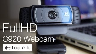 انبوكسنق | كاميرا الويب logitech c920 مع حامل الكاميرا + ماوس باد كورسير