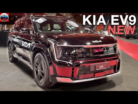 All New KIA EV9 GT-Line 2024 Visual REVIEW, interior, exterior Trunk