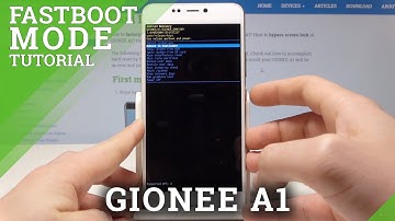 How to Enable Fastboot Mode in GIONEE A1 - Exit Fastboot Mode