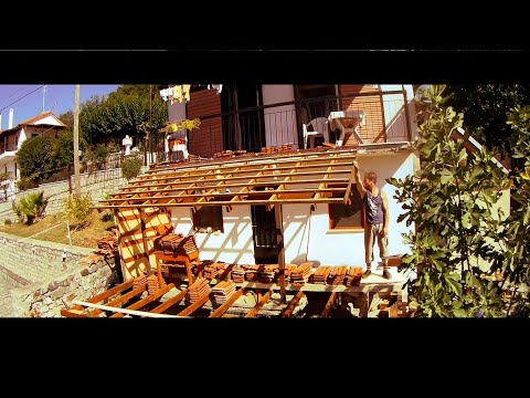 Жизнь в греческой деревне. Строю столярную мастерскую. Часть 1