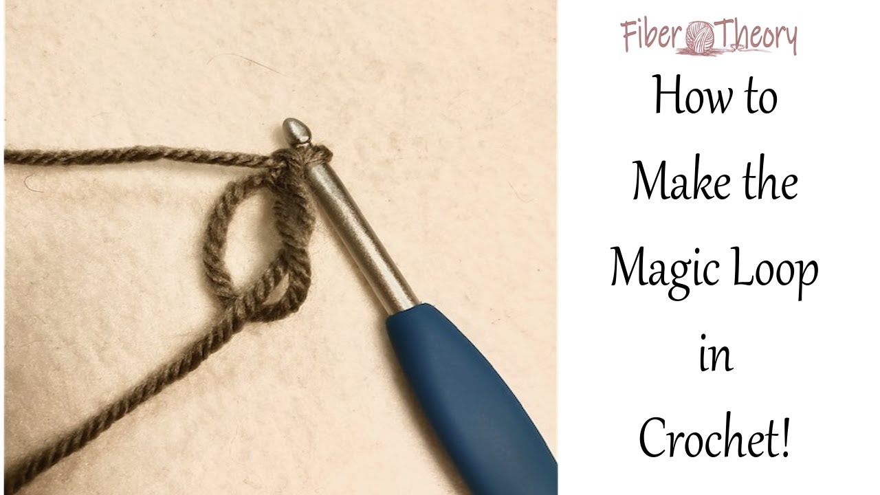 Making the magic loop for Crochet projects! YouTube