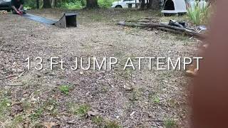 Evel Knievel Stunt Cycle 13ft Jump