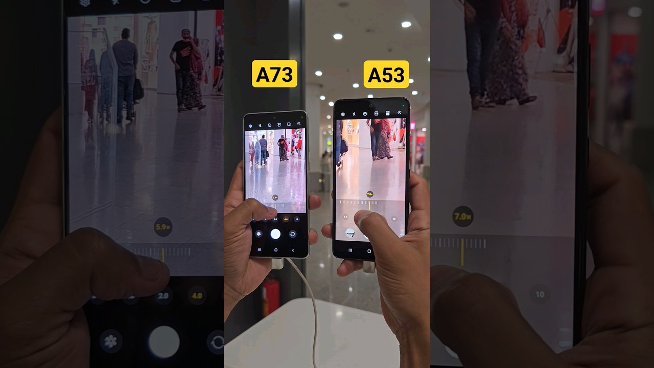 Samsung A73 vs A53 Zoom. Which is better?