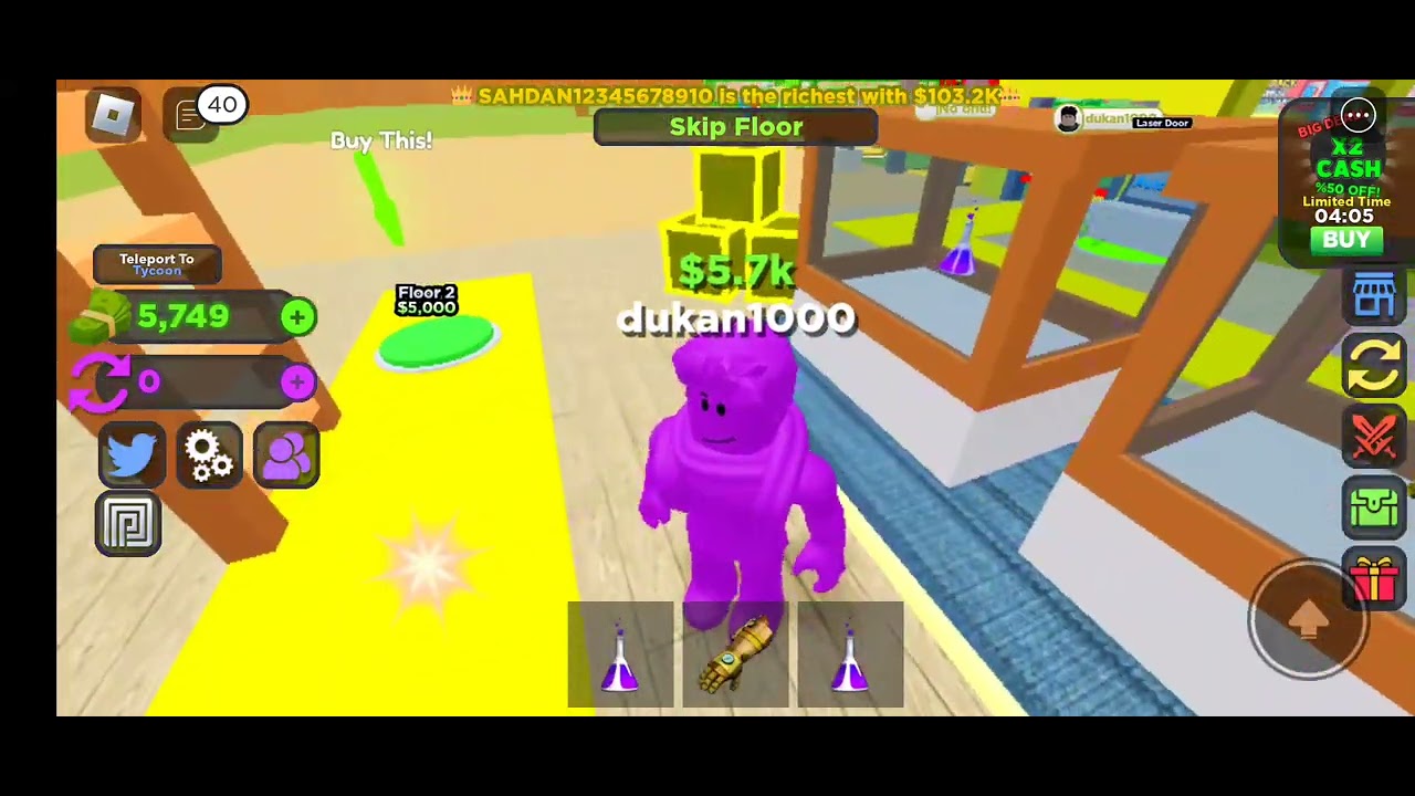 roblox series dukaan hajar richest in computer  tycoon