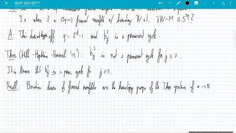 Introduction to stable homotopy theory (Denis Nardin) - Lecture 25